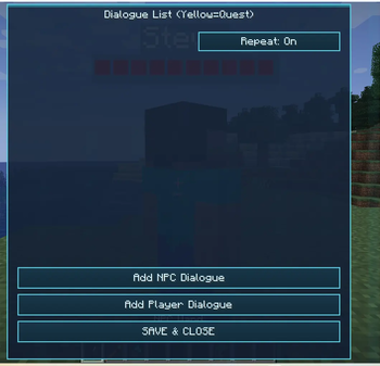 Dialogue Screen