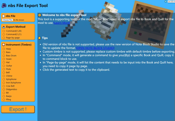 nbs File Export Tool
