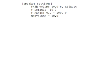 Config file