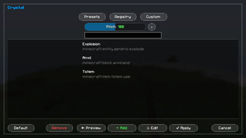 Custom PVP sounds