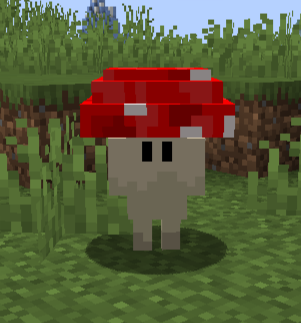 Red mushroom trader
