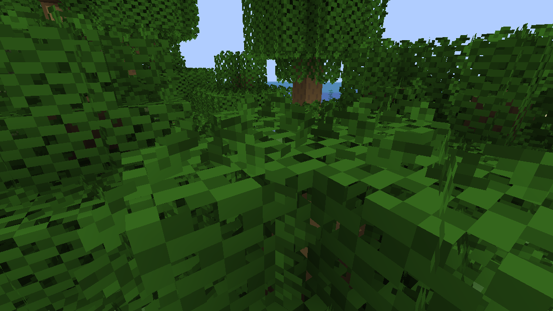 Doesn't look well with resource packs...
