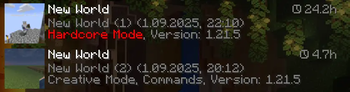 Worlds With New icons generated