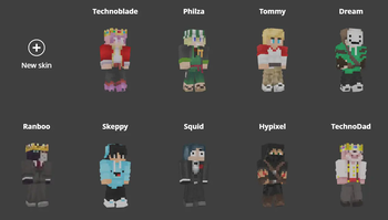Default Skins