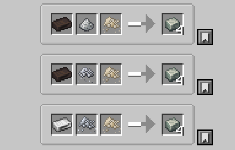 Recipe for Andesite Alloy