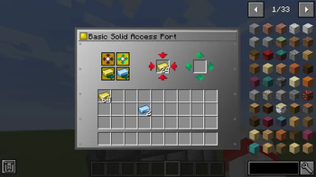 Solid Access Port GUI