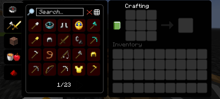 Crafting table