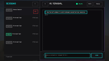 Session list management