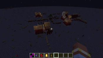 World after worms invaded