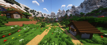 Version 1.1.1-a
Resource Pack: Faithless
Shader: Complementary Reimagined