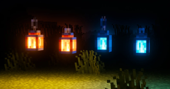 lantern with shader (night)