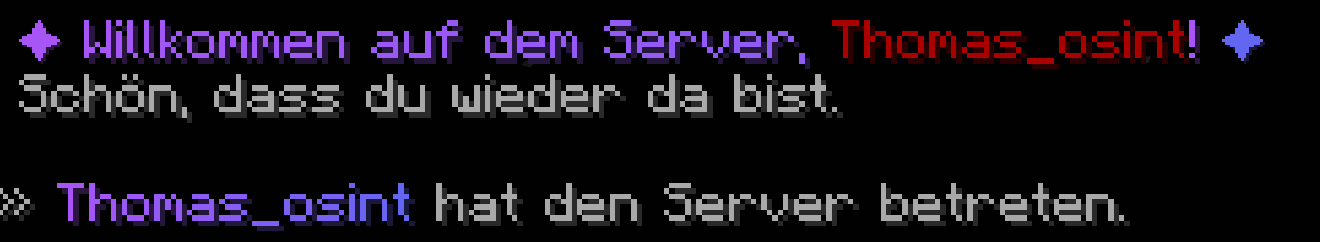 Welcome Title (German)