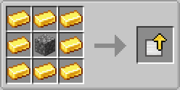Iron to Gold Upgrade Recipe