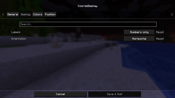 Display Settings
