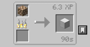 Raw blocks smelting