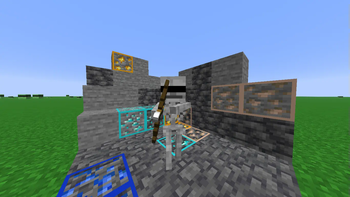 hes doing his job, aimboting
