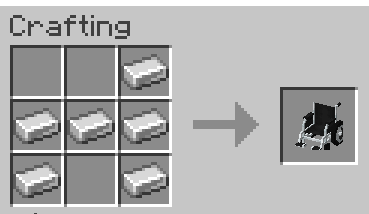 Wheelchair Crafting Recipe