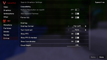 Not Enough Vulkan Options (VulkanMod 0.6.3+)