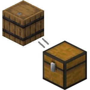 Barrel Equals Chest│木桶等同箱子