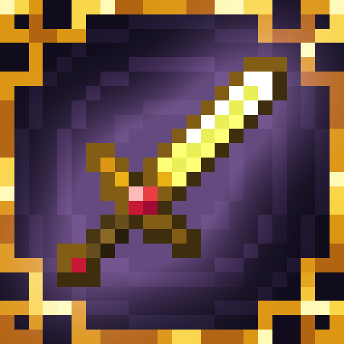 Ruby Encrusted Golden Tools & Armor