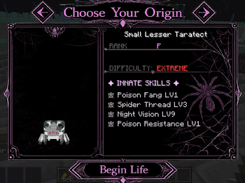 Small Lesser Taratect