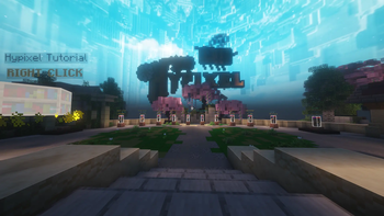 hypixel Normal loby at Night