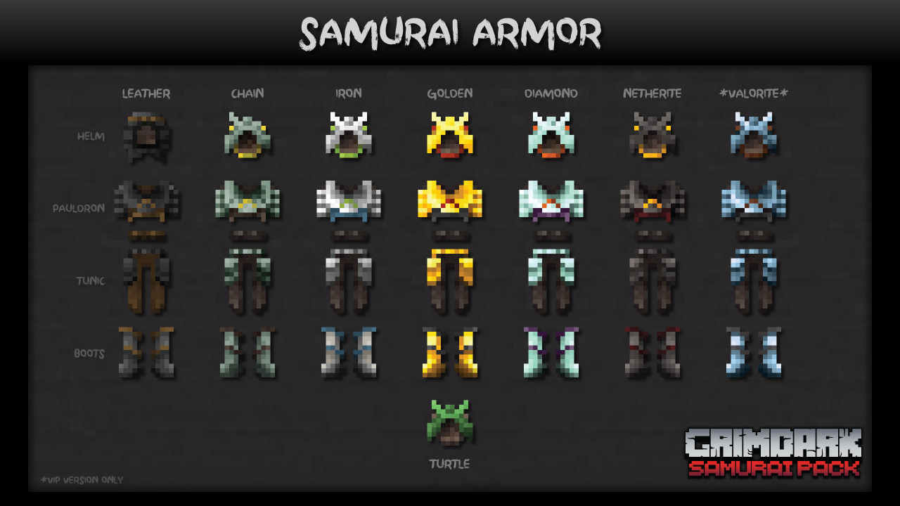 Armor Icons for the Grimdark Samurai Pack by Kalam0n