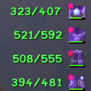 Armor HUD