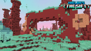Overgrown variant of the abandoned portal in The Sift.