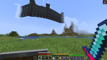 Knockback II Diamond Sword