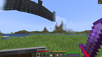 Knockback II Netherite Sword