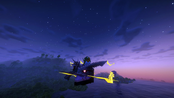 (Players)Taillow Riding Mega Rayquaza