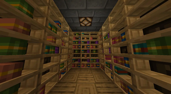 bookshelves