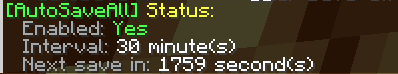 /autosave status