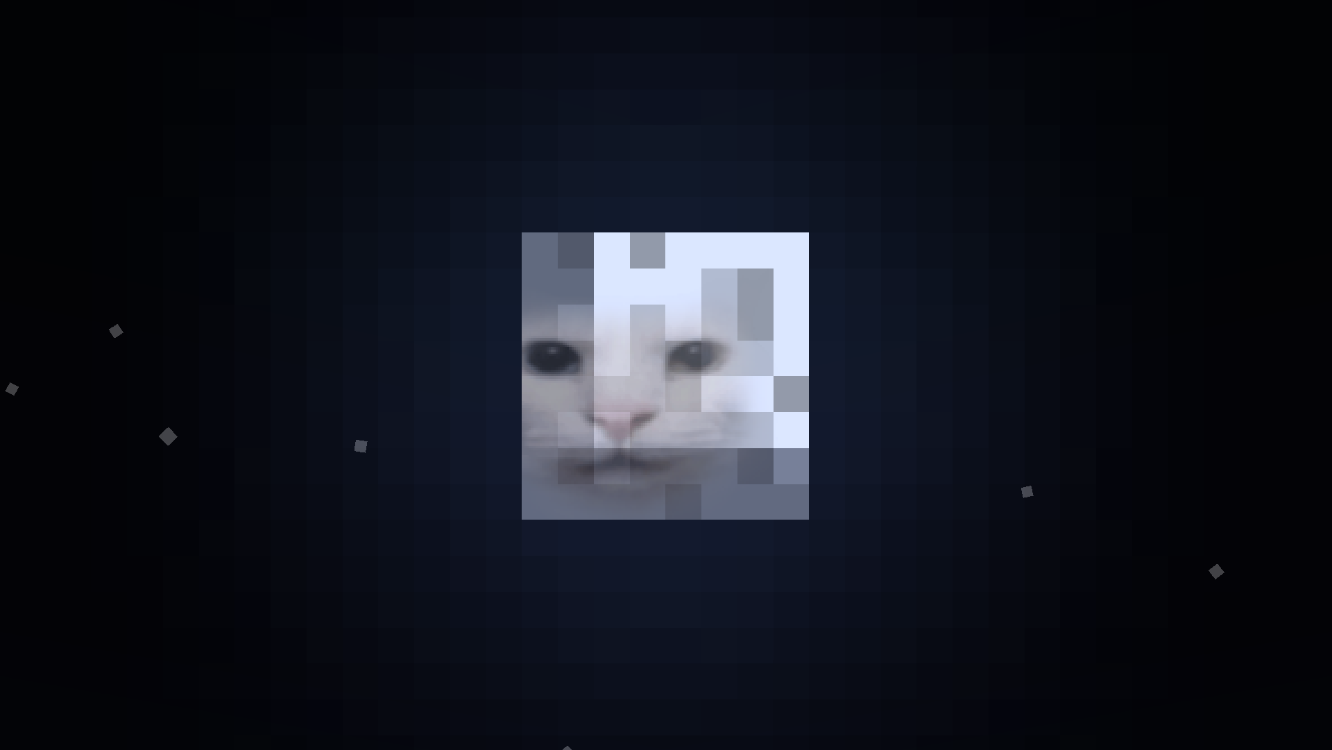 Canny Cat Full Moon Image