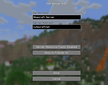 Pack Disabling
