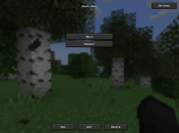 Main Menu