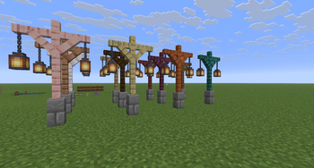 All lampposts
