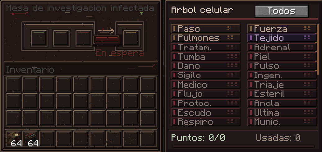 Table of invesgation