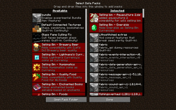Aquaculture 2 X wd's Selling Bin Compat — screenshot 1