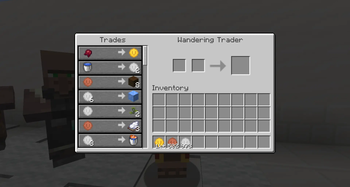 Wandering Trader Trades