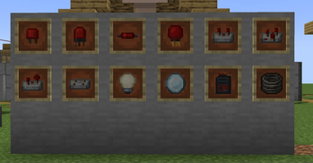 Beautiful objects that form the basis of all the blocks and mech
