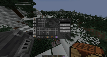 Recipe create gui