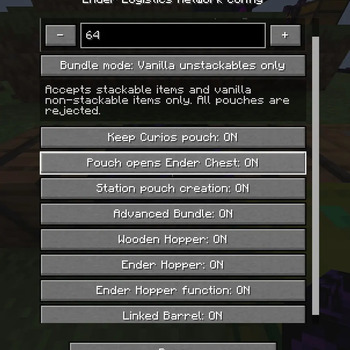 Ender Logistics Network Screenshot 1