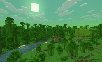 sparse jungle WITH colormapper