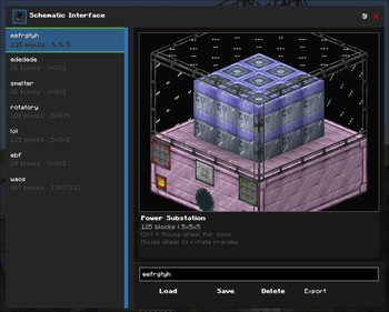 Schematic Interface GUI