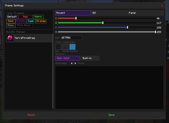 Theme Settings