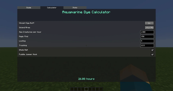 Dye Calculator
