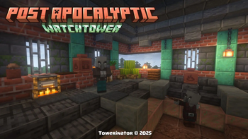 Post Apocalyptic Watchtower Interior