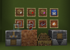 Showcase of most of the items and blocks in the mod